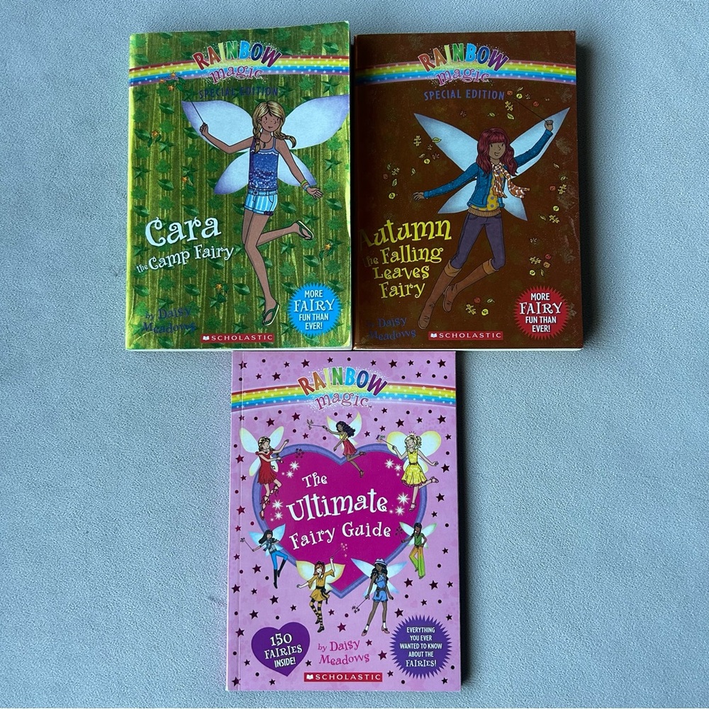 Set of 3 ~ Rainbow Magic ~ Special Edition & Ultimate Fairy Guide